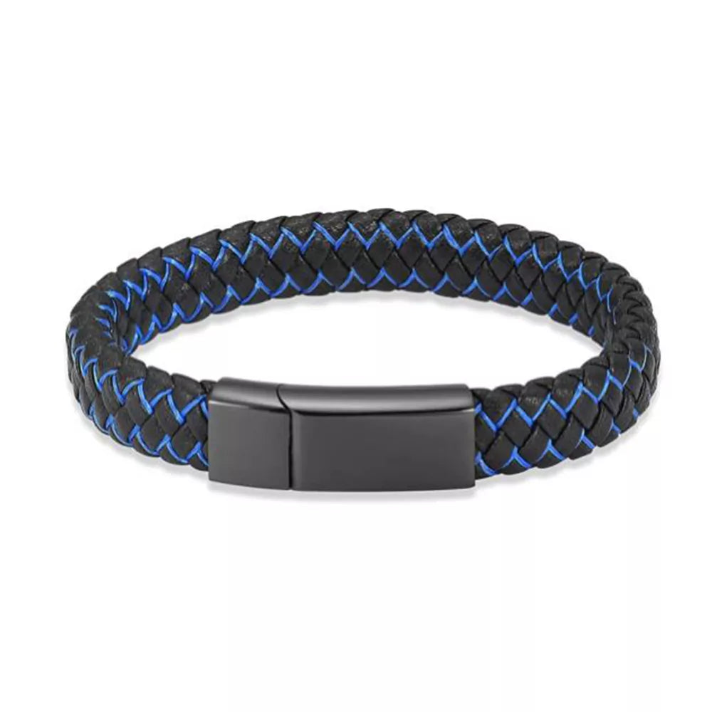 As armband - in de kleur bruin leer exclusief