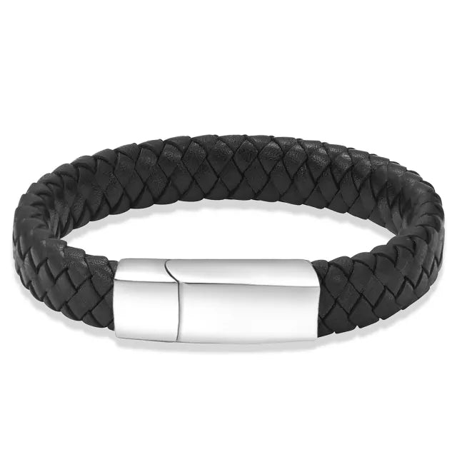 As armband - in de kleur bruin leer exclusief