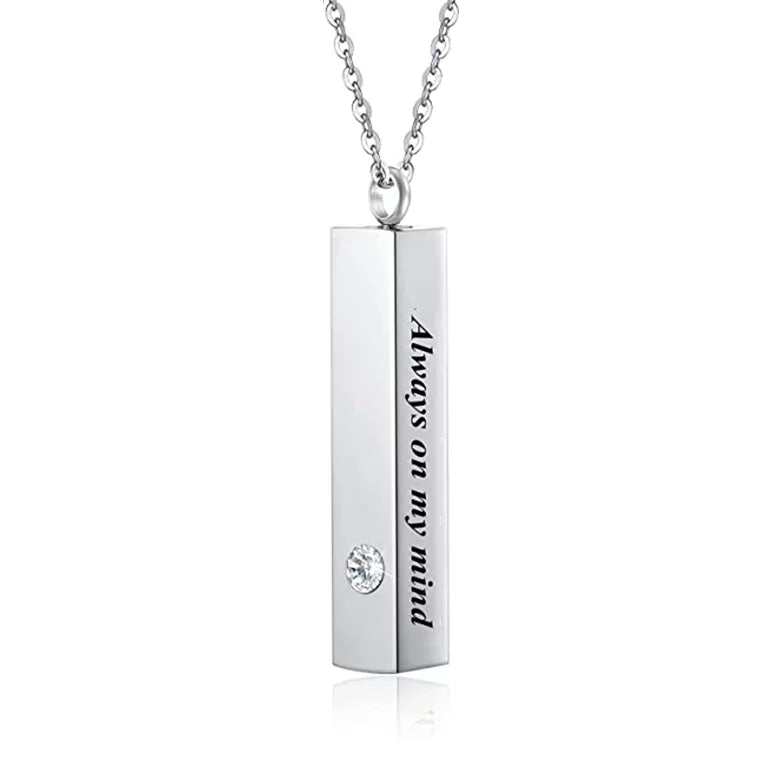 Ash pendant - Cylindrical Always on my Mind