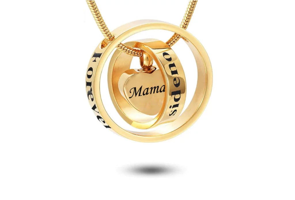 Ashanger - Rondvormig Goud mama/papa/oma/opa