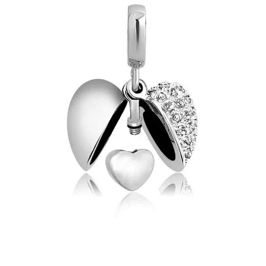 Animal ash pendant Silver - Dog