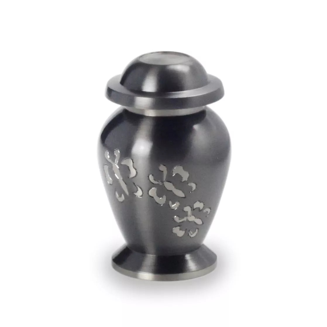 Messing mini urn - vlinder design