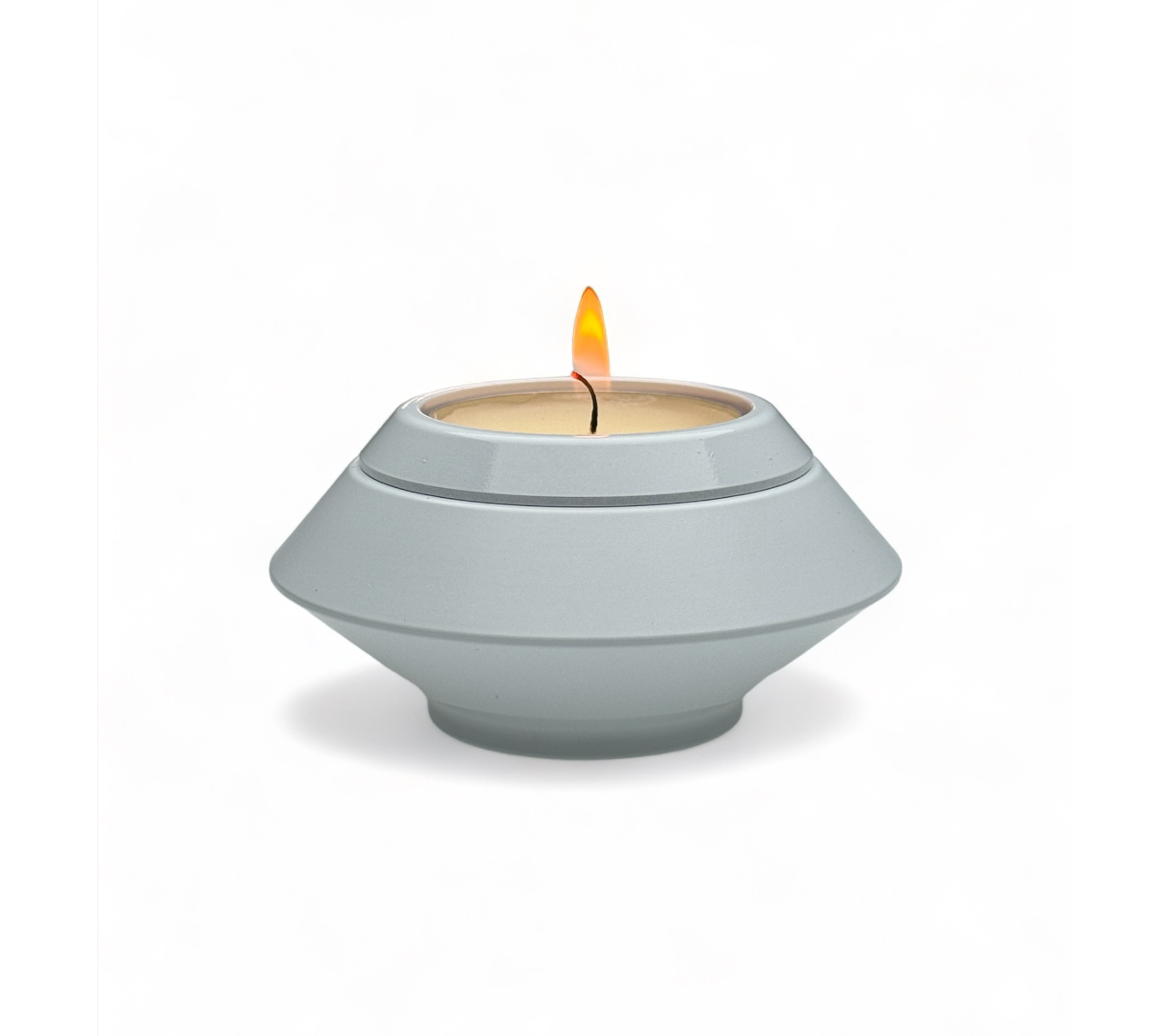 Metalen mini urn waxinelichthouder