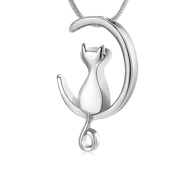 Animal ash pendant Silver - Dog