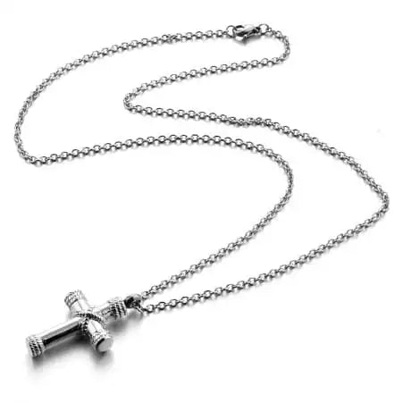 Ash pendant - Cross with design