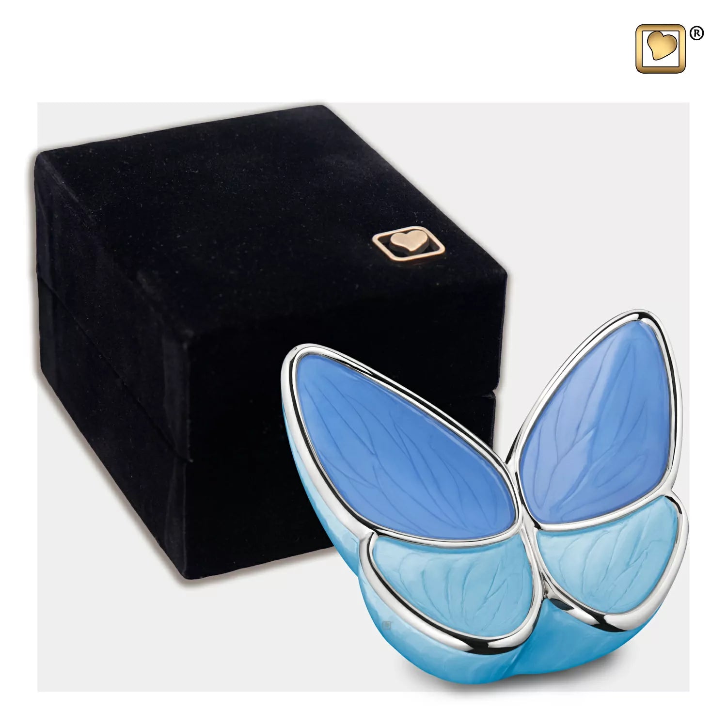 Dierenurn - Blauwe vlinder - LoveUrns