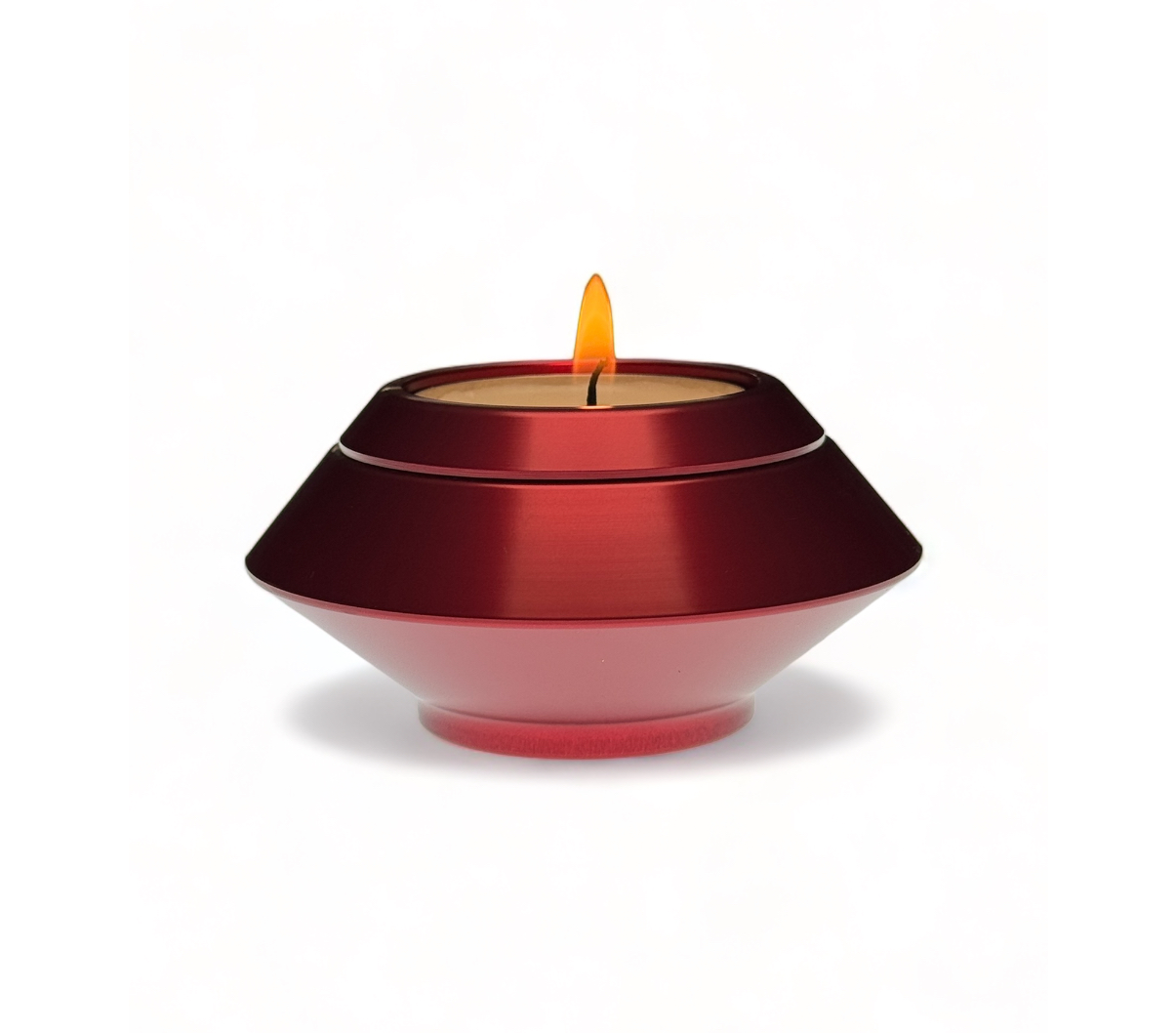 Metalen mini urn waxinelichthouder