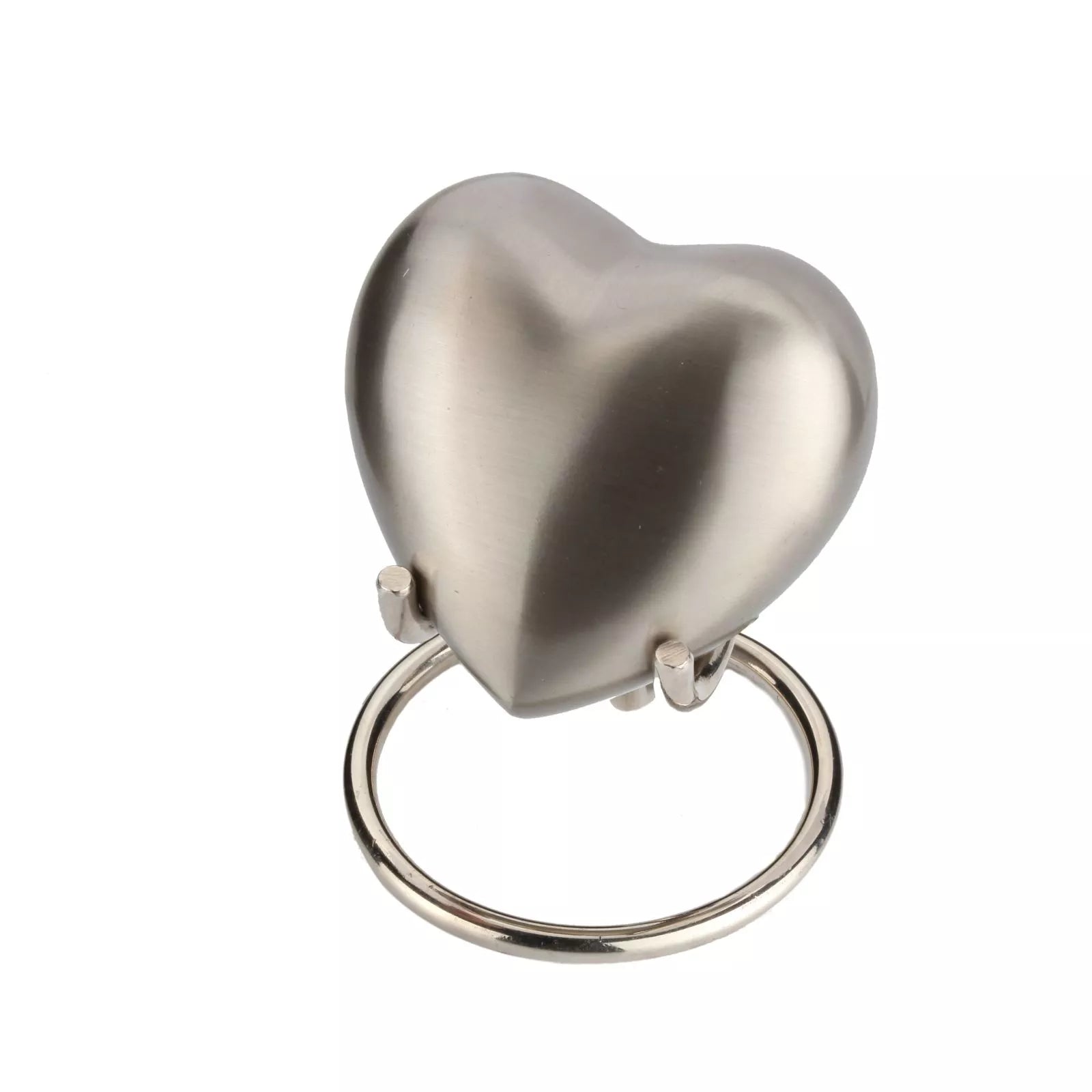 Brass mini urn - heart-shaped