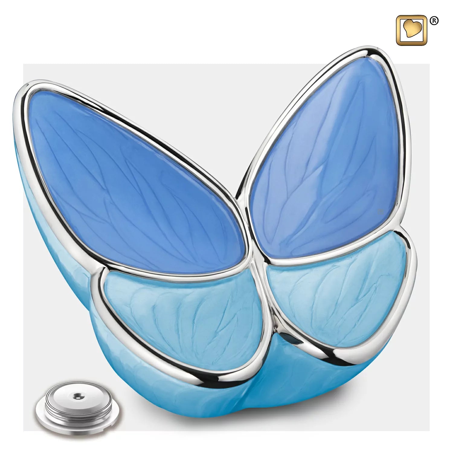 Pet Urn - Blue Butterfly - LoveUrns