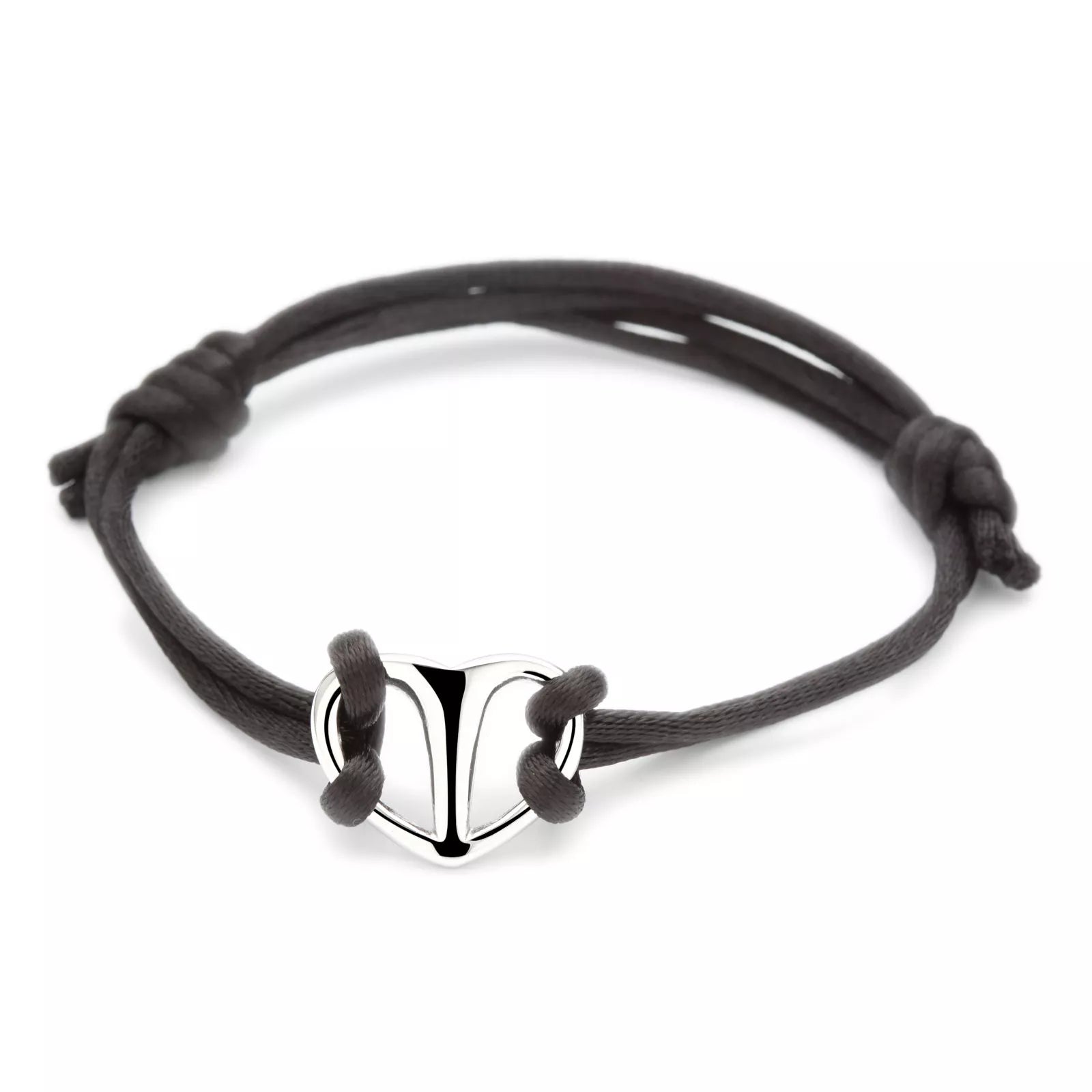 Ash bracelet - split heart