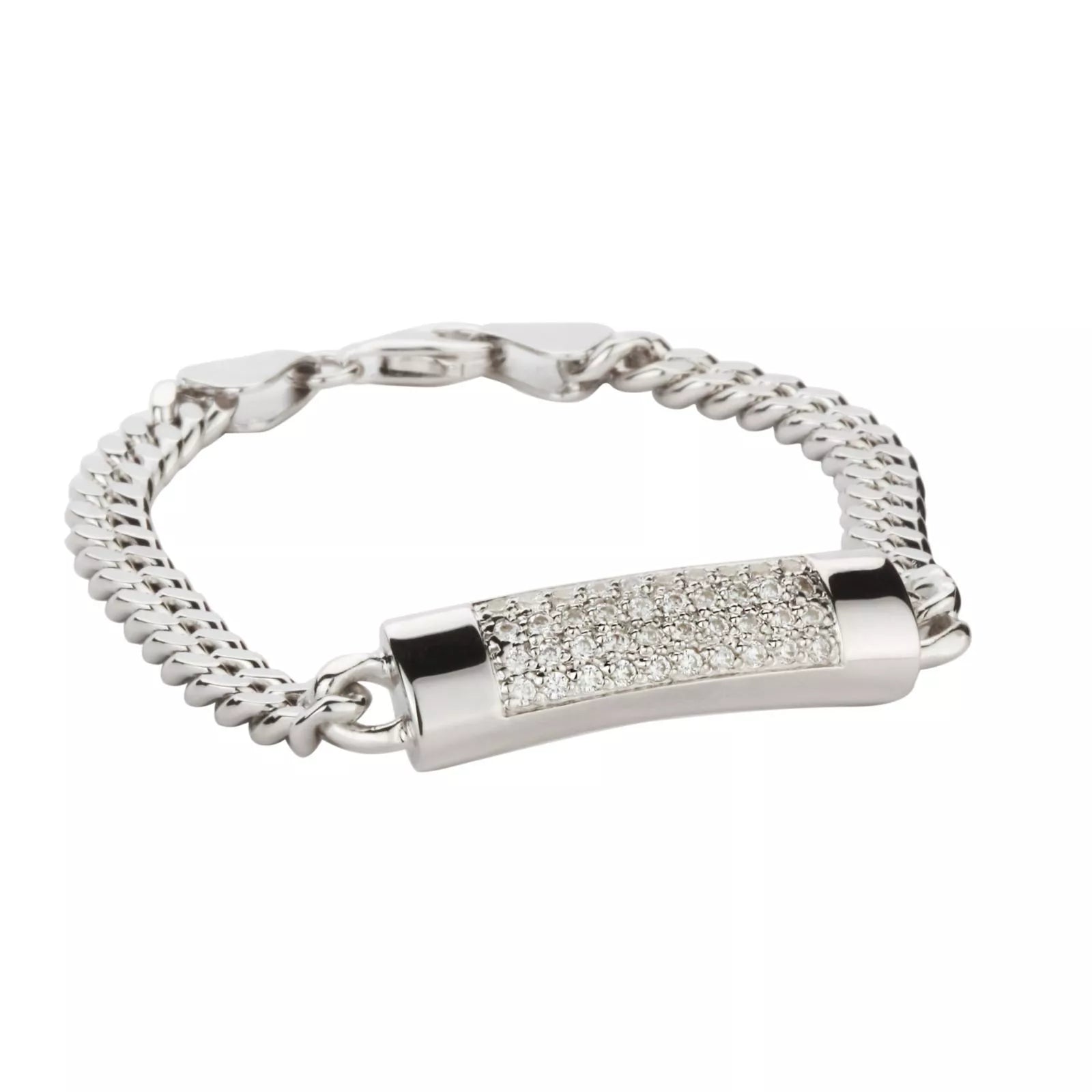 Ash bracelet - Exclusive silver with zirconia stones