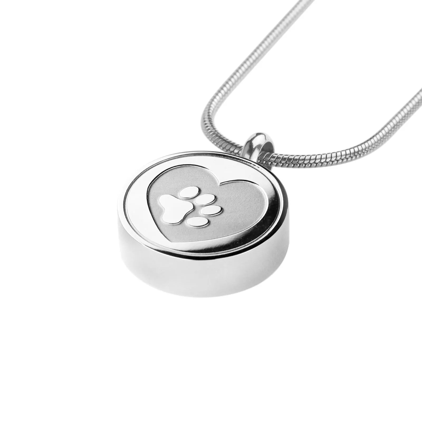 Animal ash pendant Silver - Dog